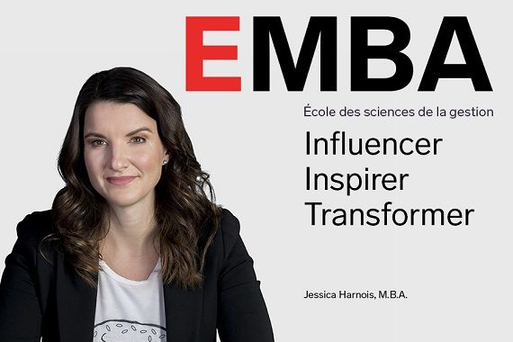 L’EMBA de l’ESG UQAM : allié du succès de Jessica Harnois